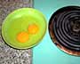 Raw Eggs and Stove Burner